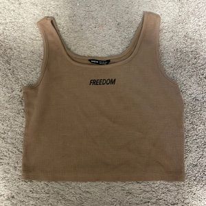 crop top tank